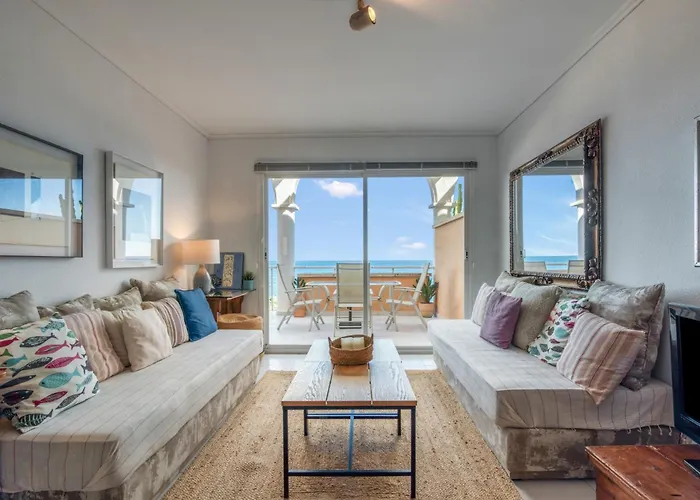 Дом отдыха Beachfront Penthouse Хавеа